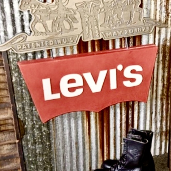 Levi’s Vintage Store Sign Vintage Antique - Picture 16 of 16